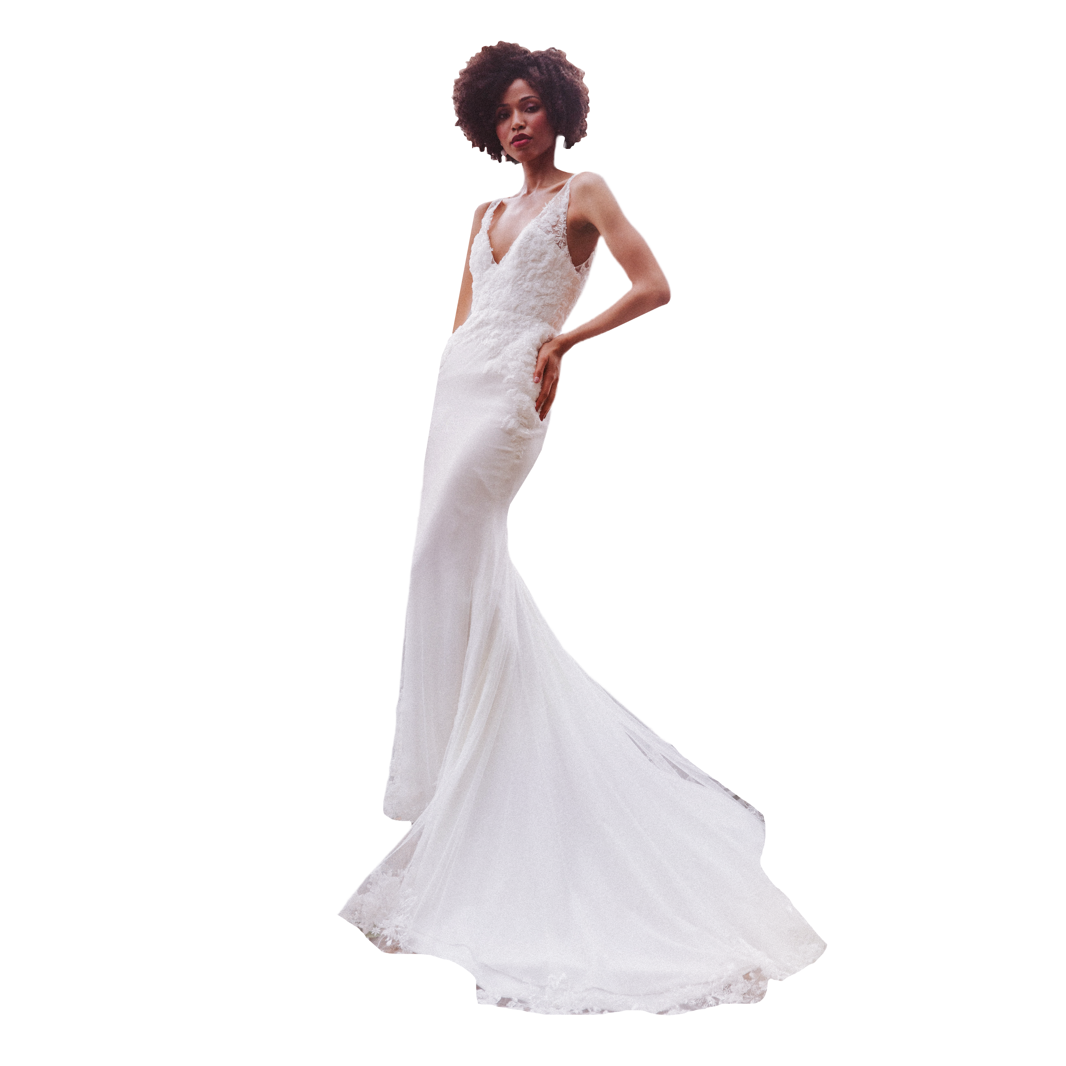 Woman in flowing white gown — spiritual healing sessions in Detroit